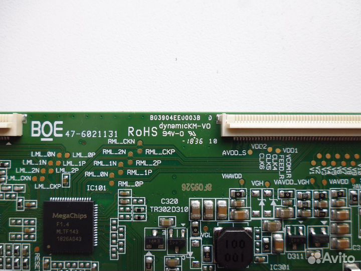 T-con 47-6021131 от Skyworth 43E2AS