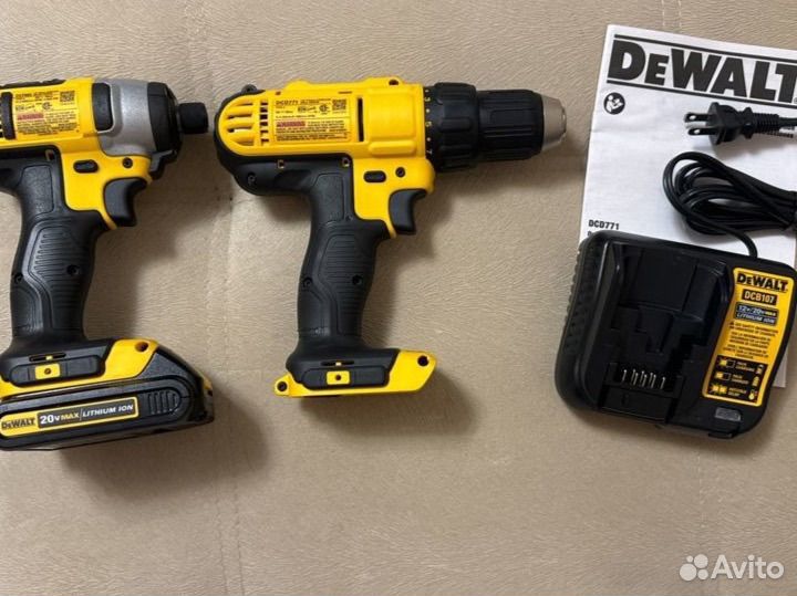 Шуруповерт Dewalt DCD771, Dewalt DCF885