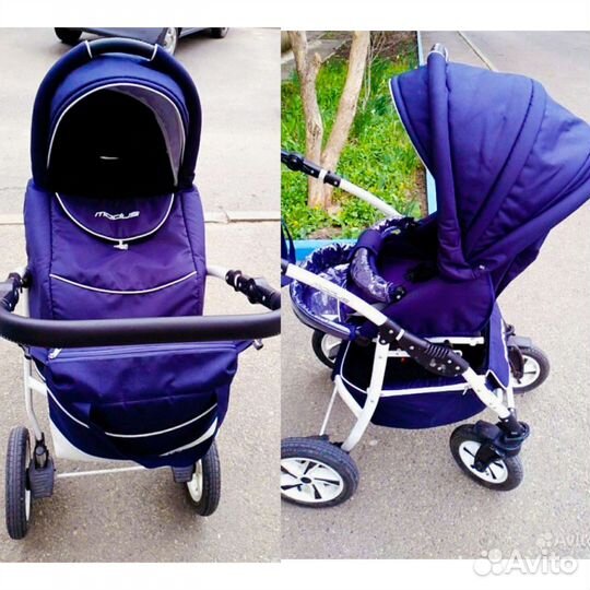 Детская коляска фирмы Riko модель Modus 2 в 1