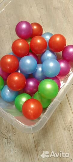 Шары для сухого бассейна и мягкие кубики