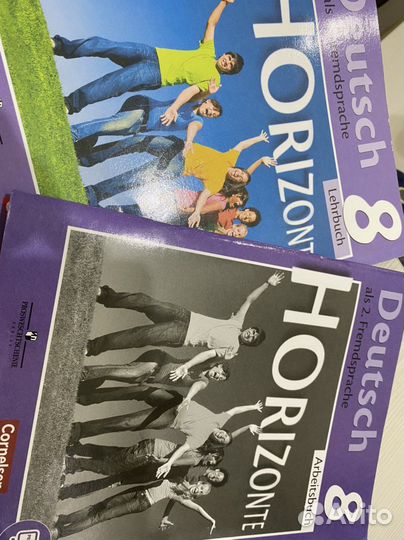 Учебник немецкого языка horizonte, тетрадь 8 класс