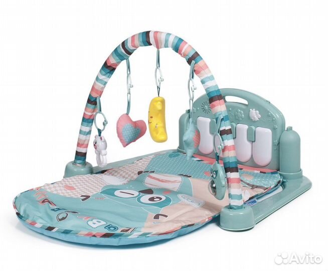 Развивающий коврик с пианино музыкальный