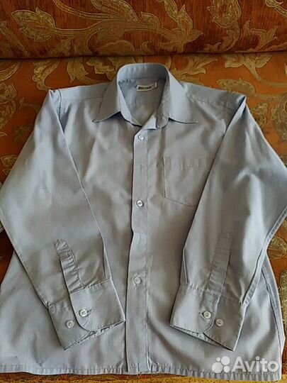 Рубашки 140-146, галстуки