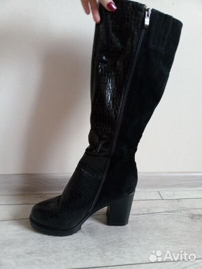 Сапоги женские демисезонные 40