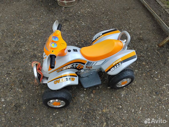 Детский электро квадроцикл бу