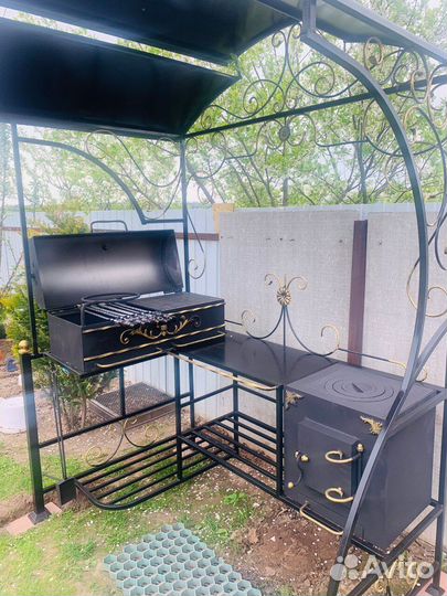 Кованый мангал