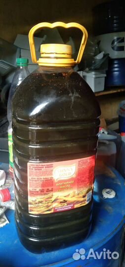 Растительное масло для животных б.у