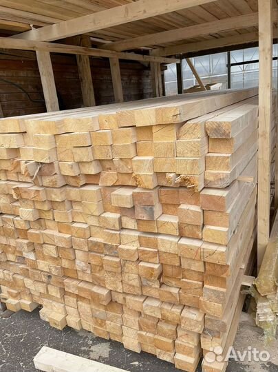 Брус обрезной 200х200х6000мм