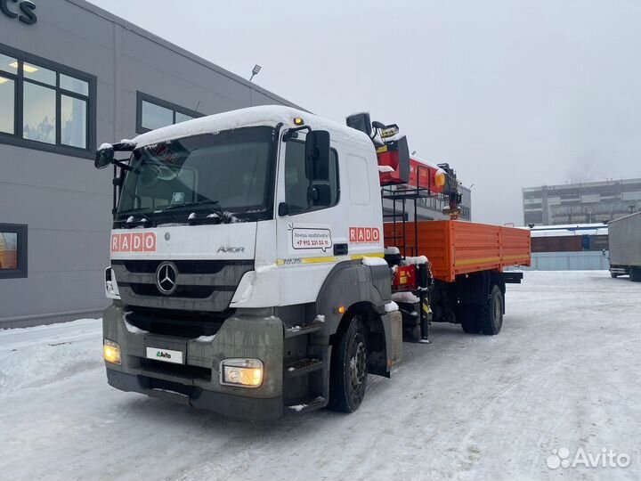 Mercedes-Benz Axor 1835 LS с КМУ, 2012