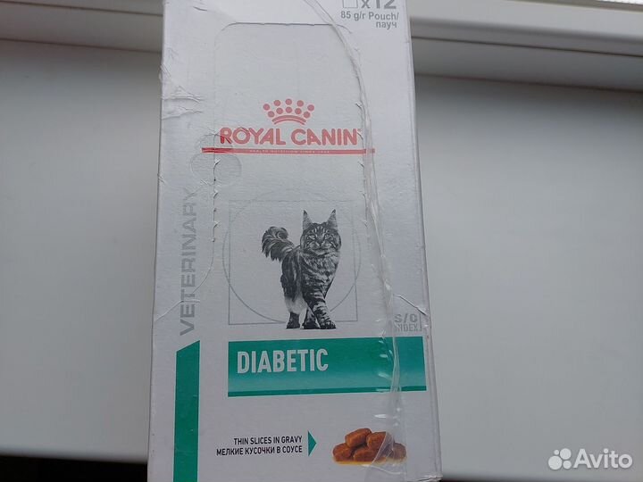 Корм для кошек royal canin diabetic