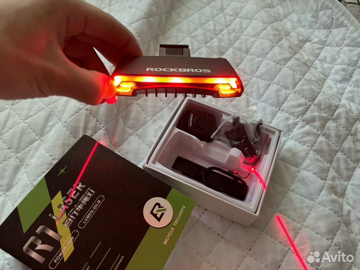 Задний фонарь для велосипеда rockbros R1