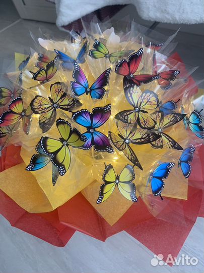 Букет из бабочек