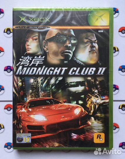 Midnight Club 2 Xbox Original Новая Видеоигра