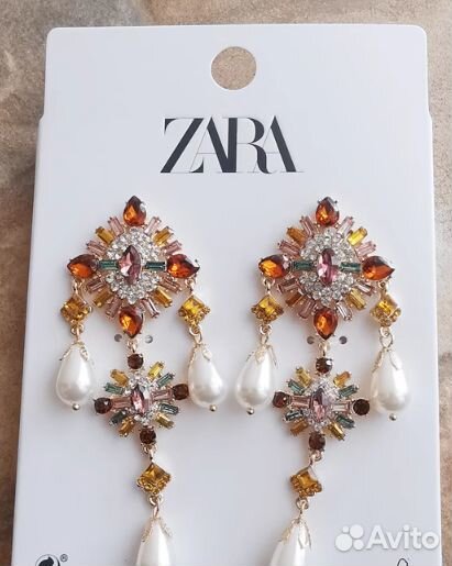 Серьги Zara Оригинал