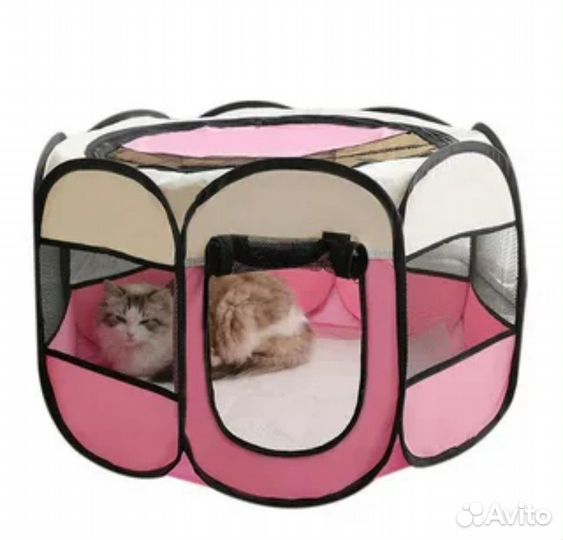Домик складной вольер для кошек собак