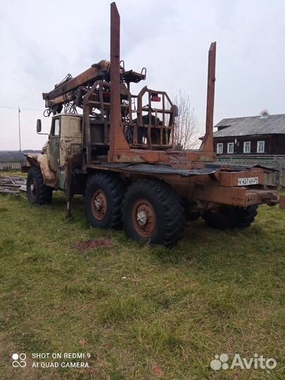 Урал 5557 с КМУ, 1991