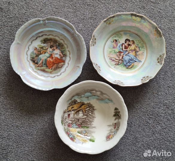 Тарелка Фарфор винтаж Англия