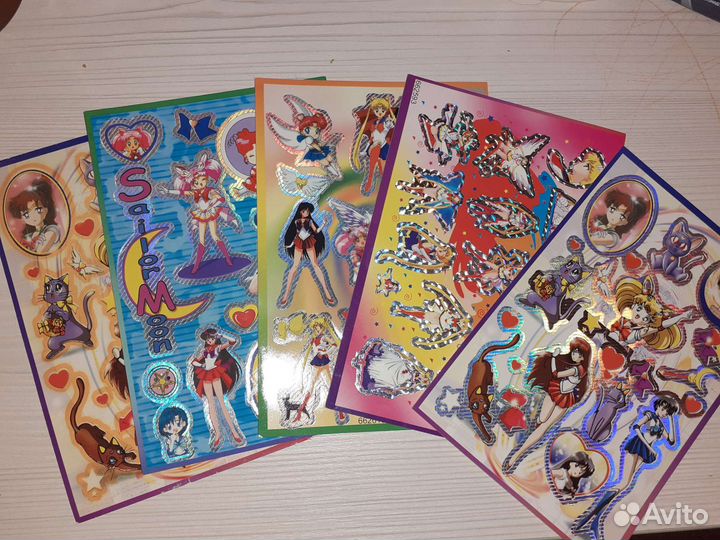 Sailor moon Сейлор мун наклейки