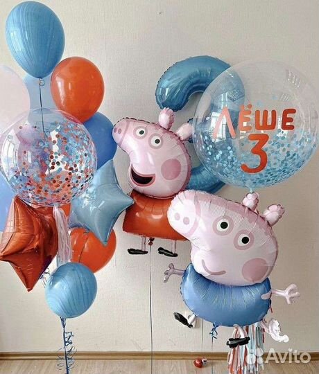 Оформление воздушными шарами