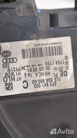 Фара (передняя) левая Audi A6 (C6)