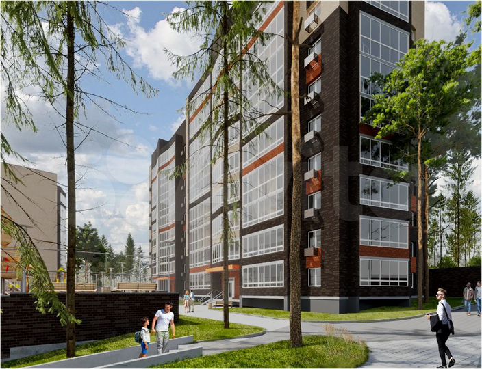 Квартира-студия, 34,4 м², 4/9 эт.