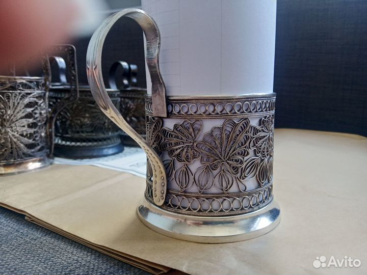 Подстаканники. Скань. СССР