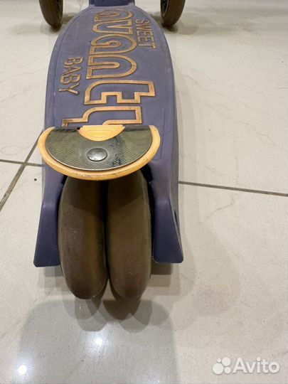 Самокат детский трехколесный бу