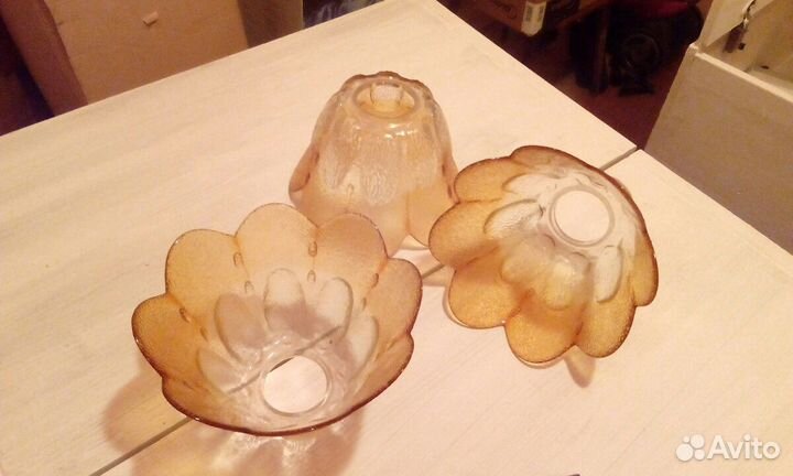 Плафоны СССР - цветы