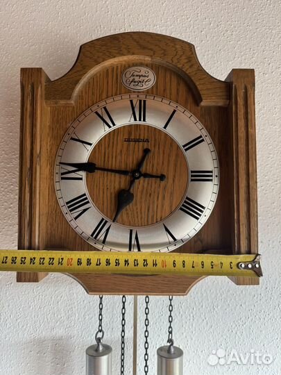 Часы механические настенные германия