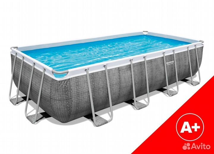 Каркасный бассейн Bestway 549*274*122 см Ротанг