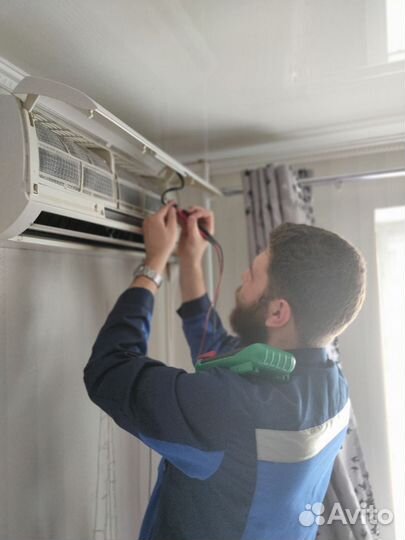 Ремонт сплит систем, чистка заправка кондиционеров