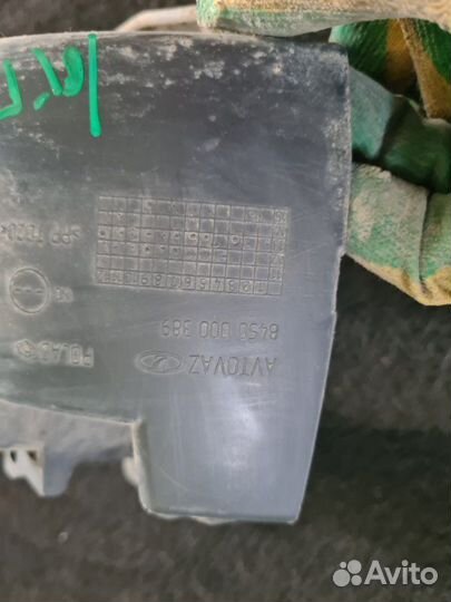 Крепление бампера заднее LADA Largus K4M 2016