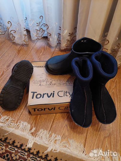 Ботинки мужские из эва с вкладышем