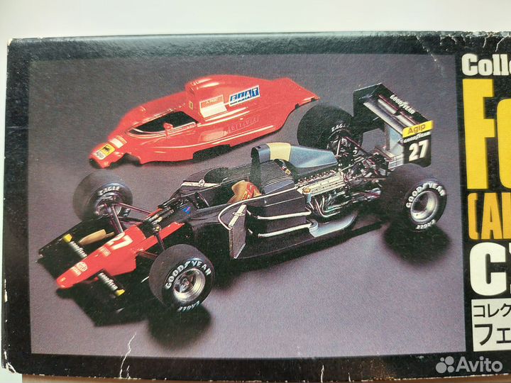 1/24 Hasegawa Ferrari 642 All Metal Engine Details