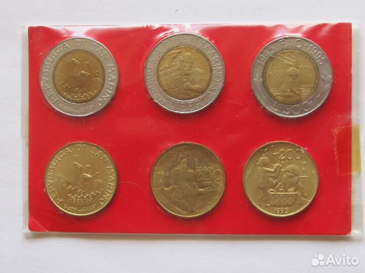 4 набора фрг, Сан-Марино, Таиланда