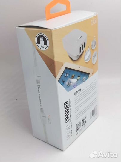 Зарядка 3 USB 3.4A Ldnio (10шт)