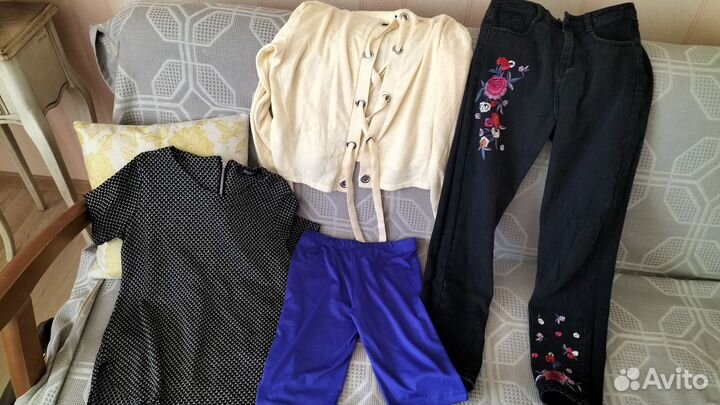 Вещи пакетом на худенькую девушку