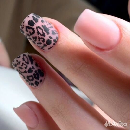 Маникюр наращивание ногтей