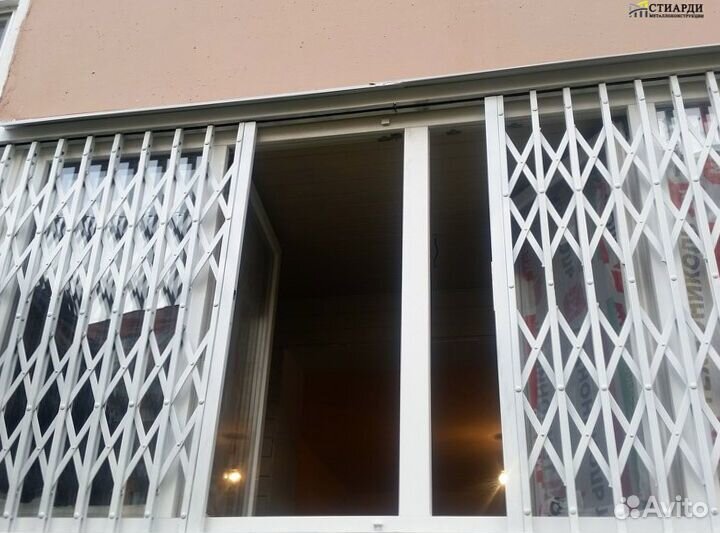 Решетки раздвижные на окна