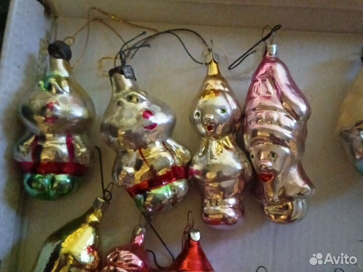 Елочные игрушки СССР