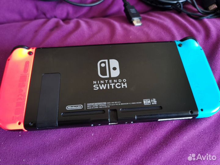 Прошитая Nintendo Switch rev2 256Гб вторая ревизия