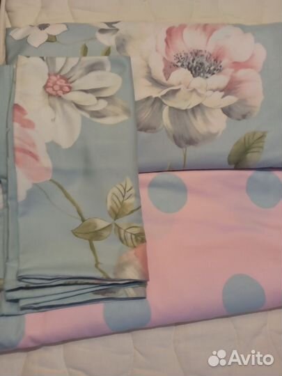 Постельное белье сатин евро