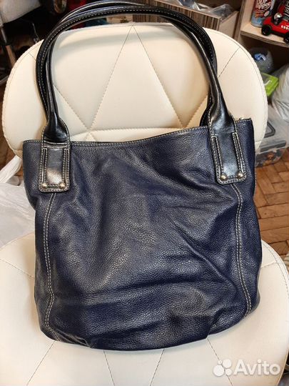 Сумка кожа чёрная женская Palama