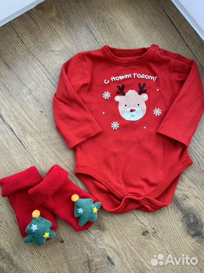 Новогодний комплект для малыша