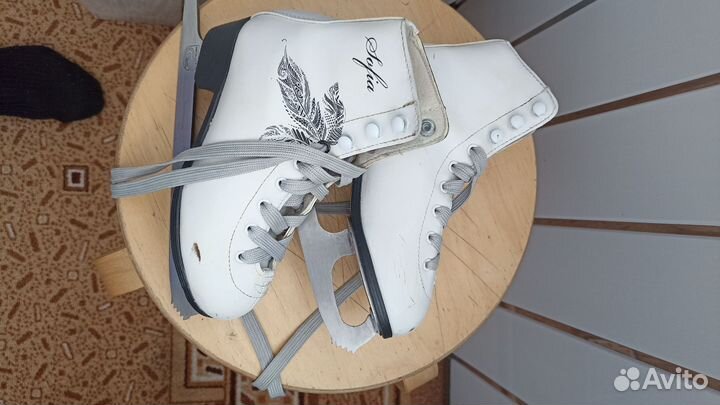 Коньки фигурные детские 32 размер Nordway