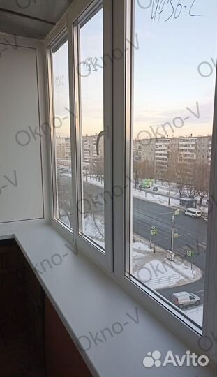 Окна на балкон