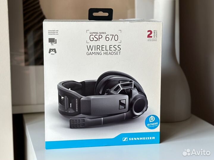 Наушники Sennheiser GSP 670 Wireless