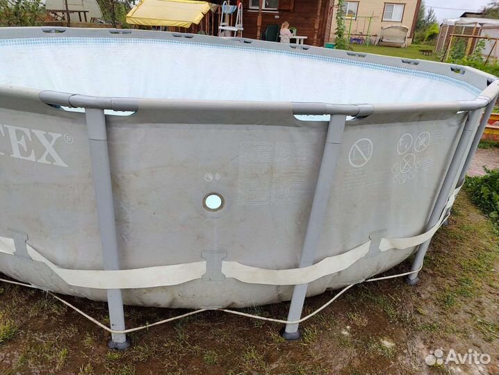 Бассейн на запчасти 488x122см