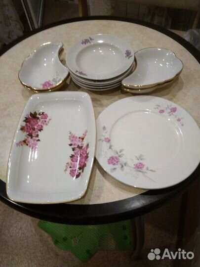 Салатник фарфор.Дулевский завод