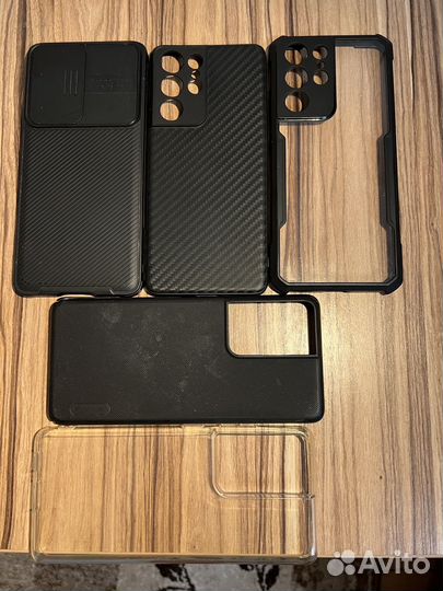 5 чехлов на Samsung galaxy s21 ultra